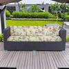 Rutschfeste Outdoor-Sofa-Kissenbezüge mit tropischem Druck, Möbelschutz, Ersatz für einzelne Sitzkissen