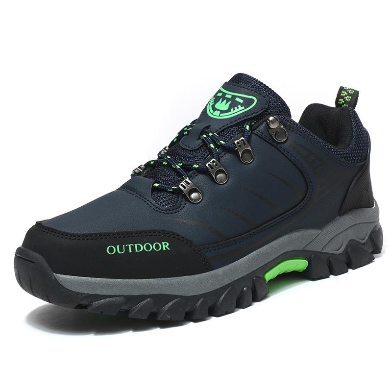 Men's Waterproof Hiking Shoes Outdoor Climbing Trekking Sneakers Lace-up Wading Trainers Walking Hunting Tactical Shoes