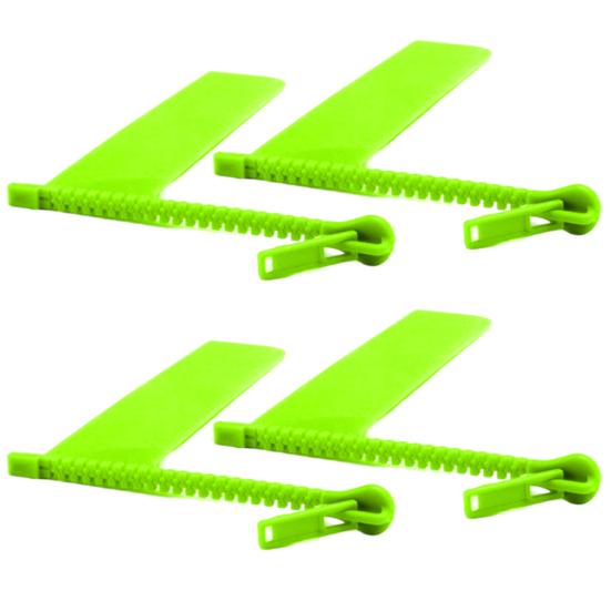 4Pcs Creative 3D Zipper Style Bookmark Kids Funny Reading Book Folder Page Clip Cute Book Label Novelty Stationery Gift