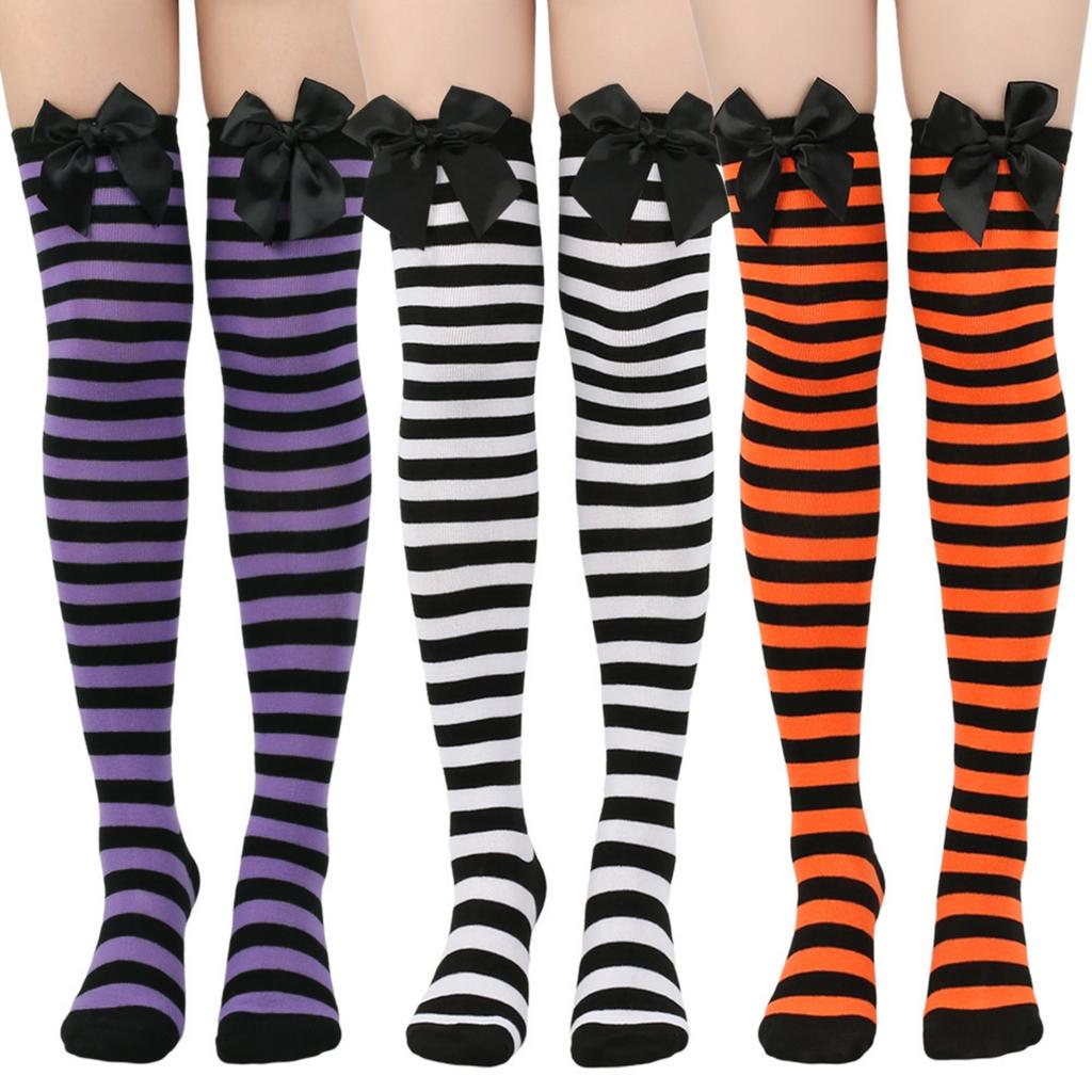Women's Bowknot Over-the-knee Stockings