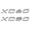 For Volvo XC60 XC90 Bakre bagasjerom Bokstaver Logo klistremerke 3D ABS Badge Trim Dekor Tilbehør Auto Tail Word navneskilt