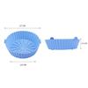 Silicone Air Fryer Pot Non-stick Air Fryer Basket Multifunctional Supplies Safety Non-toxic for Oven Microwave Cake Baking Mould