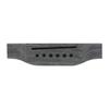 Guitar Saddle Thru Guitar Bridge for Acoustic Guitar Rosewood Folk Guitar Dismounted 6-Hole Bridge Guitar Accessories Parts