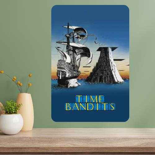 Time Bandits Classic Movie Metal Poster Sign 20x30cm(7.8x11.8inch)