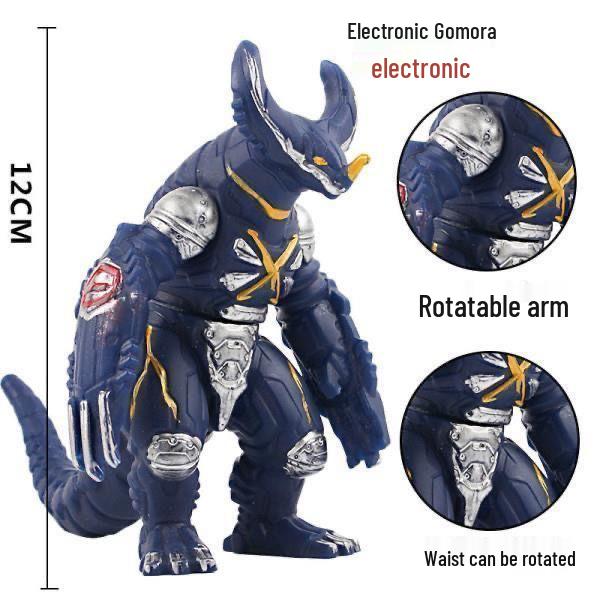 Compact Ultraman Monster Unbreakable Soft Vinyl Toy