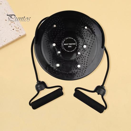Fitness Journey Excitement Women Body Shaping Waist Twister Magnetic Stone Whisper Disc Exerciser with Pull Rope Home Slimming Twisting Plate