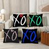 1Pc Rapper The Weeknd Xo Pillow Case Fashion Square Pillowcase Bedroom Sofa Room Ins Decoration Leisure