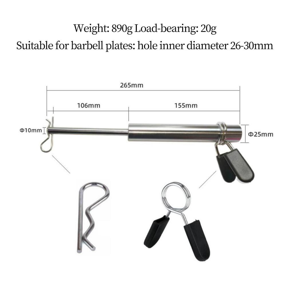 Extensor de Pin para Gimnasio, Extensor de Torre de Pesas para Máquina de Cable, Pin de Levantamiento de Acero Duradero, Fitness