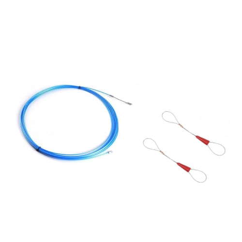 Mirhua Wire Pulling Tool, Steel Wire, Wire Pulling, Joint Wire, Rope Threader, Dedicated Wire Puller, String Threader (10M), Includes 2 Lead Wires, Wi