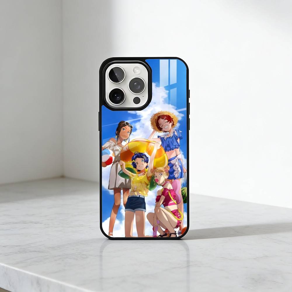 WEP Anime W-Wonder Egg P-Priority Phone Case For iPhone17,16,15,14,13 Plus,Pro Max Magnetic For Magsafe Wireless Charging