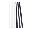 Coffee Pod Holder Wall Mount Under Cabinets Vertically Horizontally Storage Strips PVC 3 Black + 3 White