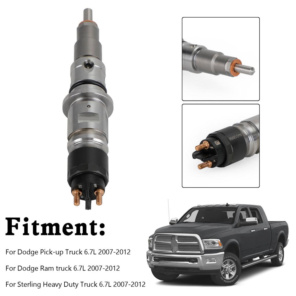 1PCS Common Rail Diesel Fuel Injector Fit Dodge Cummins 6.7L Ram Truck 2007-2012