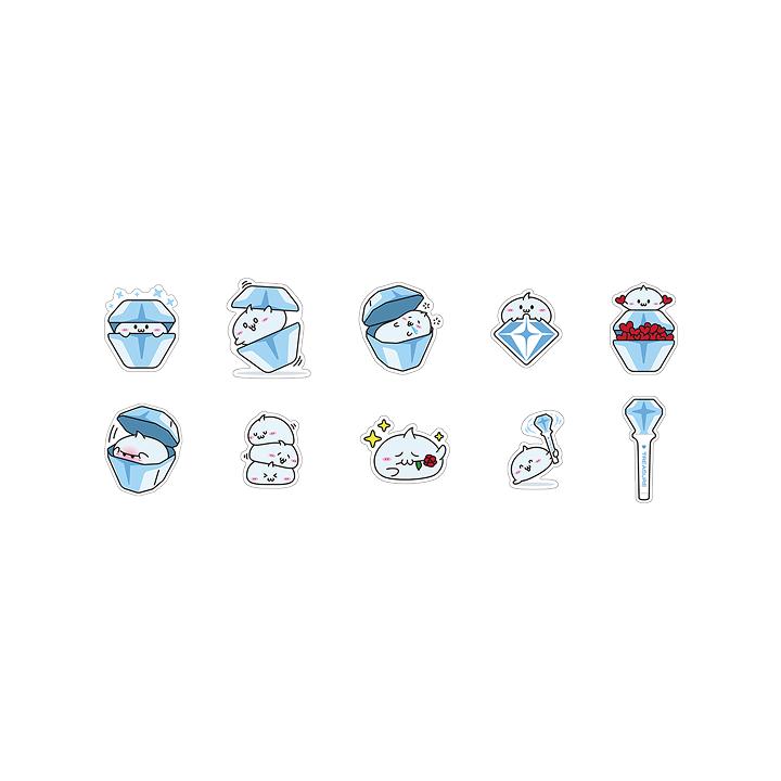 TREASURE MASCOT MD LINE UP Official Goods KPOP TEUYA] TREASURE STICKER PACK
