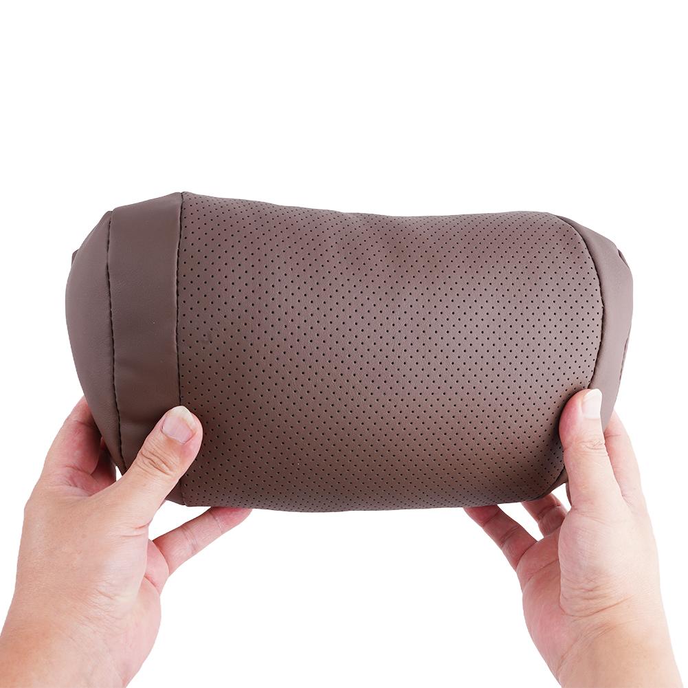 Car Neck Pillow Fluffy Comfortable Car Interior Seat Pillow Car Neck Accessories Rest Breathable Pillow Protect Summer O4X5