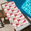 C-clifford B-big cute R-red Dog Towel Large Quick-Drying Microfiber soft Beach Towel for Travel Fitness Sauna Bathing Camping