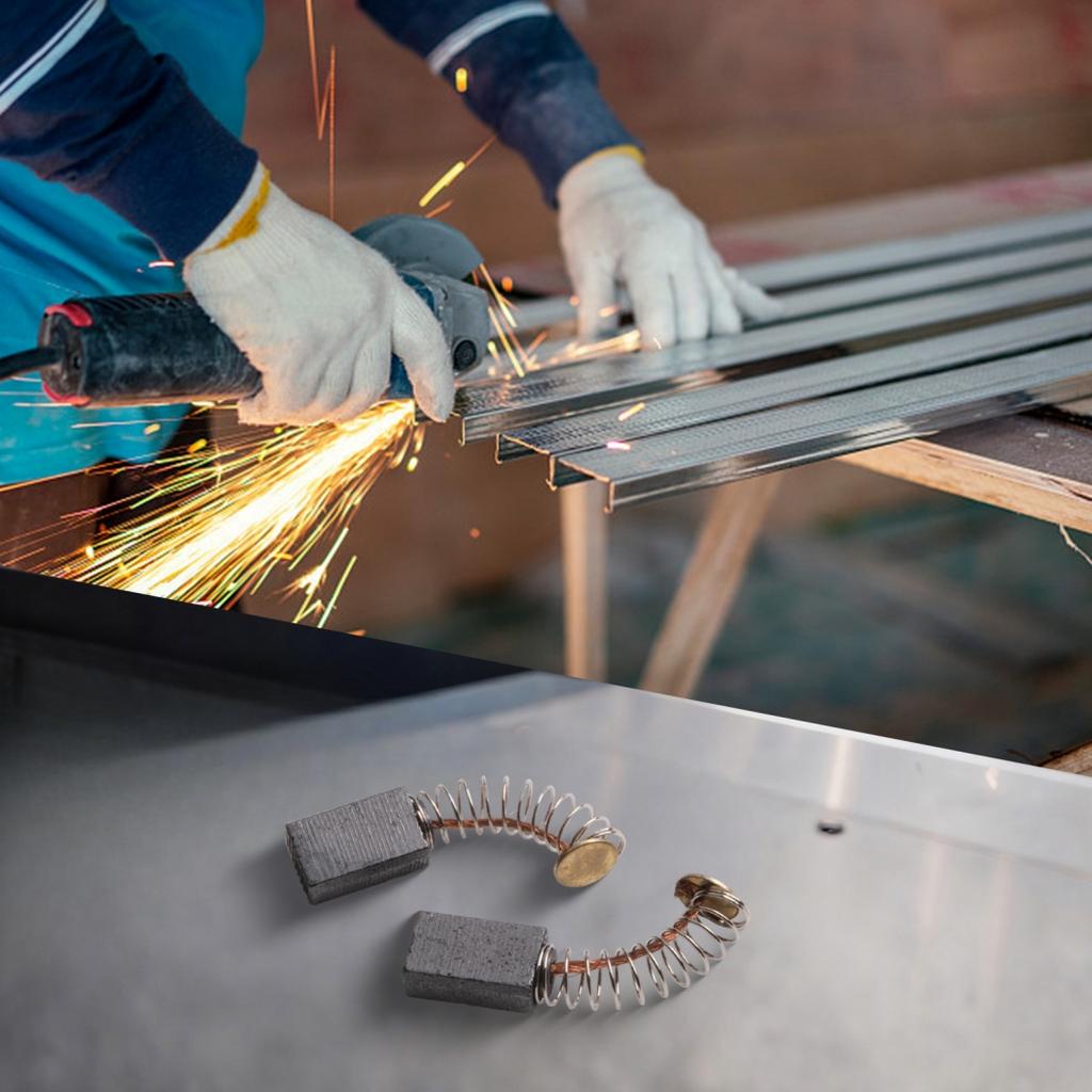 Elektrické brzdění Uhlíky Motorové kartáče Sada náhradních kartáčů