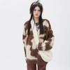 Fashion Loose Pullover Knitted Sweater Women Autumn Outfit Long Sleeve Retro Chic Woman Knitwears Tops Elegant Round Neck Soft Warm Sweaters 24950