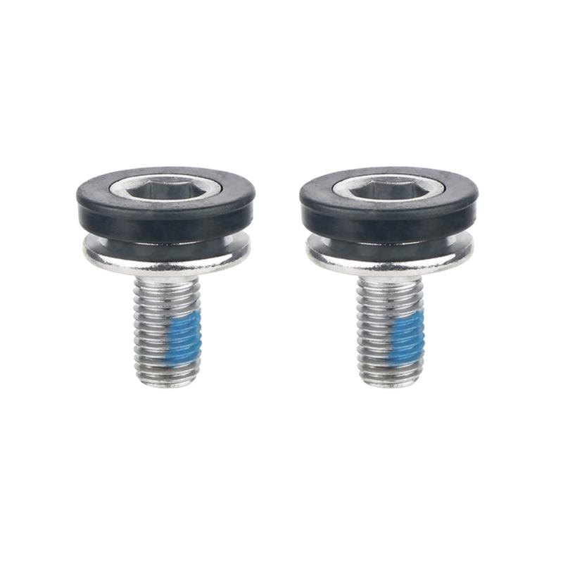 2Pcs Bicycles Crank Screws Replacement Bike Hexagonal Crank Arm Fixing Bolts Capless Bottom Bracket Screws Enduring