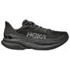 HOKA ONE ONE MACH 6 Slip Resistant Low Top Training Racing Running Shoes Women's Black Sneakers 1147810-BBLC