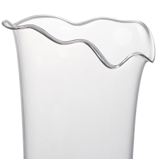 Transparent Plastic Flower Vase Heavy Duty Flower Holder Container Home Office Table Centerpiece Decorative Floral Plants Vase