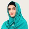 Elegant Chiffon Scarf Women Ethnic Inspired Head Wrap Long Square Style With Rhinestone Embellishment Lightweight Accessory