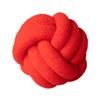 Waist Protective Lamb Velvet Home Decor for Bathroom Throw Pillow Cushion Knotted Ball Backrest