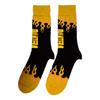Pantera Unisex Adult Flames Ankle Socks