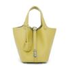 Erste Schicht Rindsleder Tasche Eimer Gemüsekorb Damen Retro Allround-Handtasche High-End Braut Hochzeit
