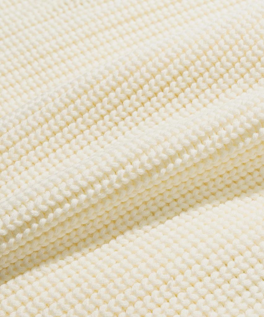 Vastic Colorway Zip-Up Knit_White / Black