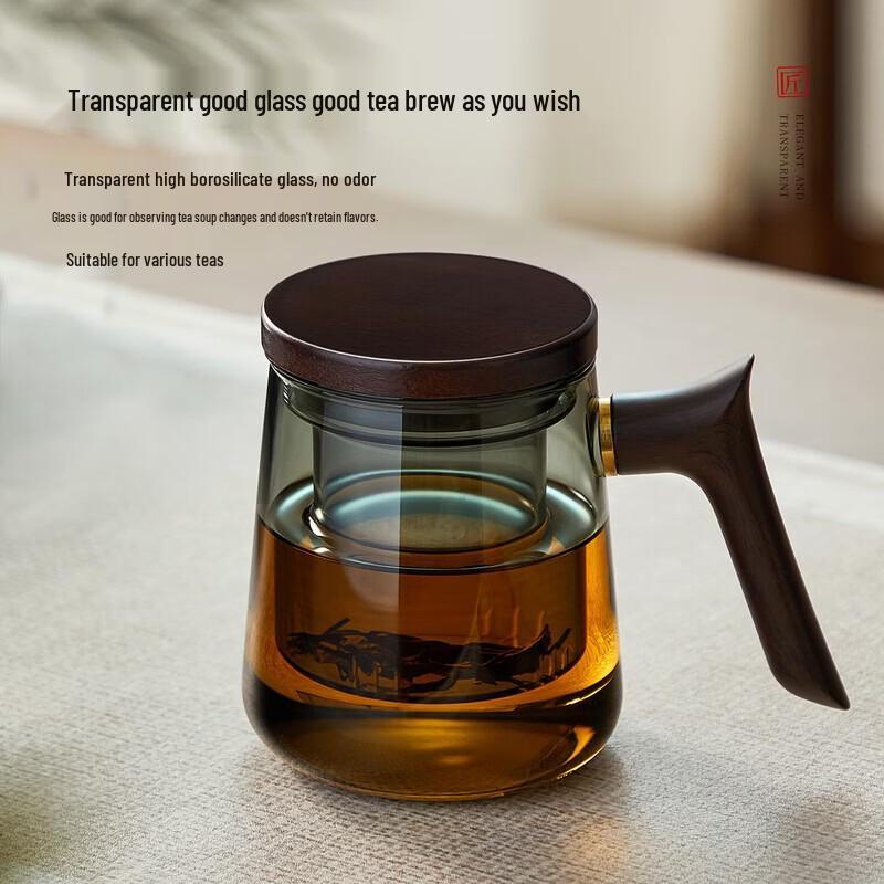 YIHUTEA Glass Tea Infuser Cup