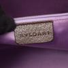 Used BVLGARI Logo Mania Tote Bag Canvas Leather Beige Brown Used Women
