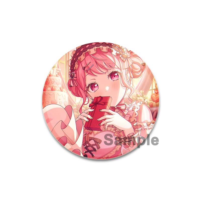 32/44/58mm BanG Dream Aya Maruyama Pin Handmade Brooch for Clothes Cartoon Cosplay Badge Backpack Decoration Jewelry Gift