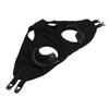 Horse Eye Cover PU Leather Sand Proof Breathable Horse Eye Blinder Racing Goggles for Equestrian Harness Supplies Black