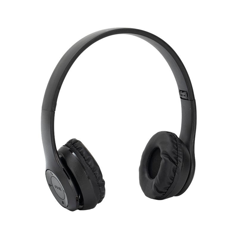 Bluetooth 5.0 Wireless Headphone Foldable HIFI Stereo Bass Earphone Kid Helmet Gift With Mic USB Adaptor For iPhone Game Headset