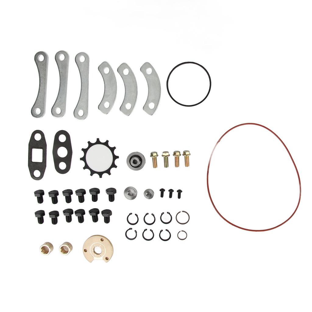 44pcs Standard Shaft Turbo Repair Kit Stable Performance Metal Alloy for T3 T4 T04E T04B Turbo Charger