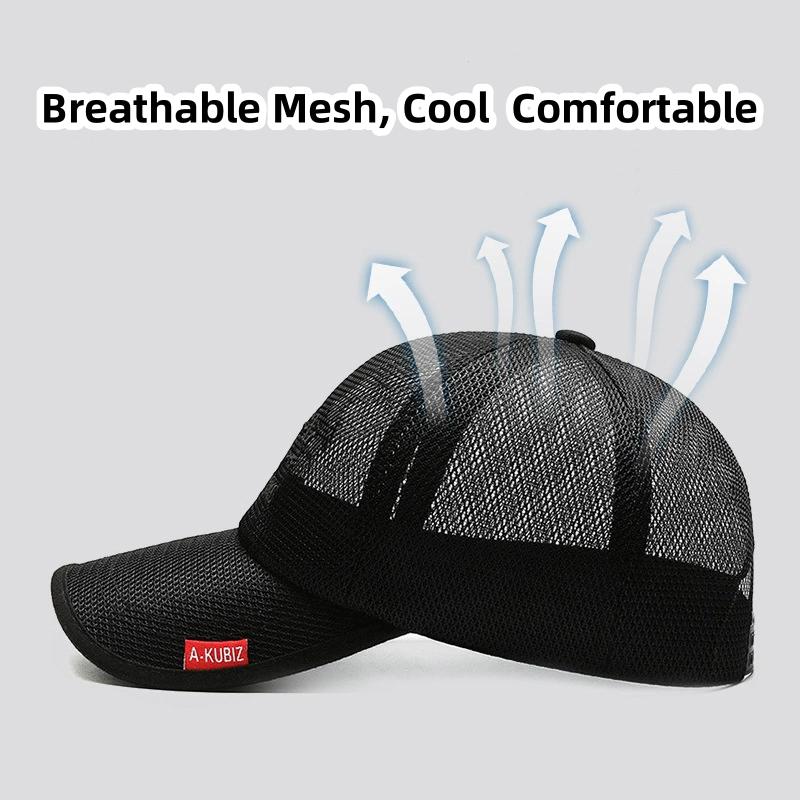 Permeable Mesh An-Ti Uv Fishing Sunhat Summer Full Net Sunscreen Golf Baseball Cap Sportss Hat Sun Protection Trucker Visors Quick Dry Air