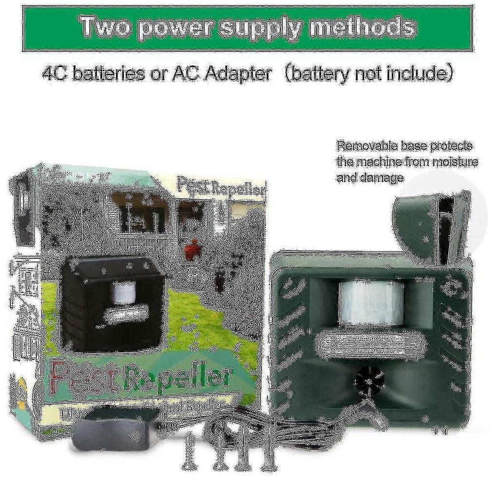Electronic Bird Repeller Version For Pigeons, Starlings, Sparrows And Seagullsc5