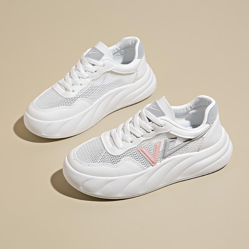 Women'S Causal Sneakers Spring Summer Women Walking Shoes Shoes Woman Fashion Breathable Lace Up Sports Shoes For Shoe For Women