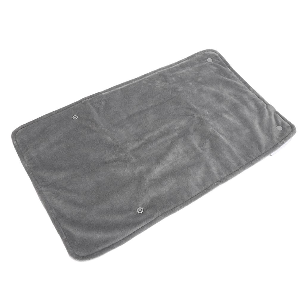 Graphen Handwärmer USB Wasserdicht Doppelseitige Heizung Elektrischer Handwärmer Decke für Zuhause Outdoor Büro Grau