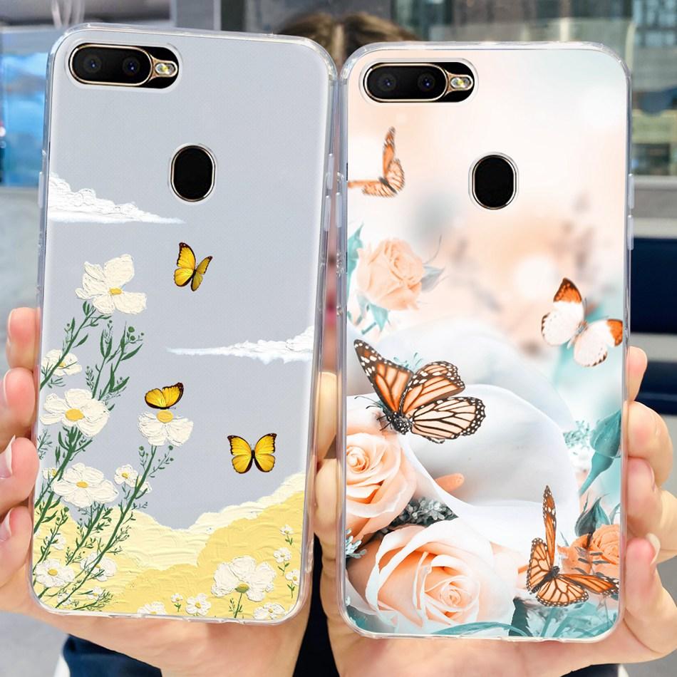 For OPPO A5S Case Cute Pattern Soft Silicone TPU Cover Cases For Oppo A5Ss AX5s A 5S CPH1909 CPH1920 CPH1912 Phone Shell Bumper