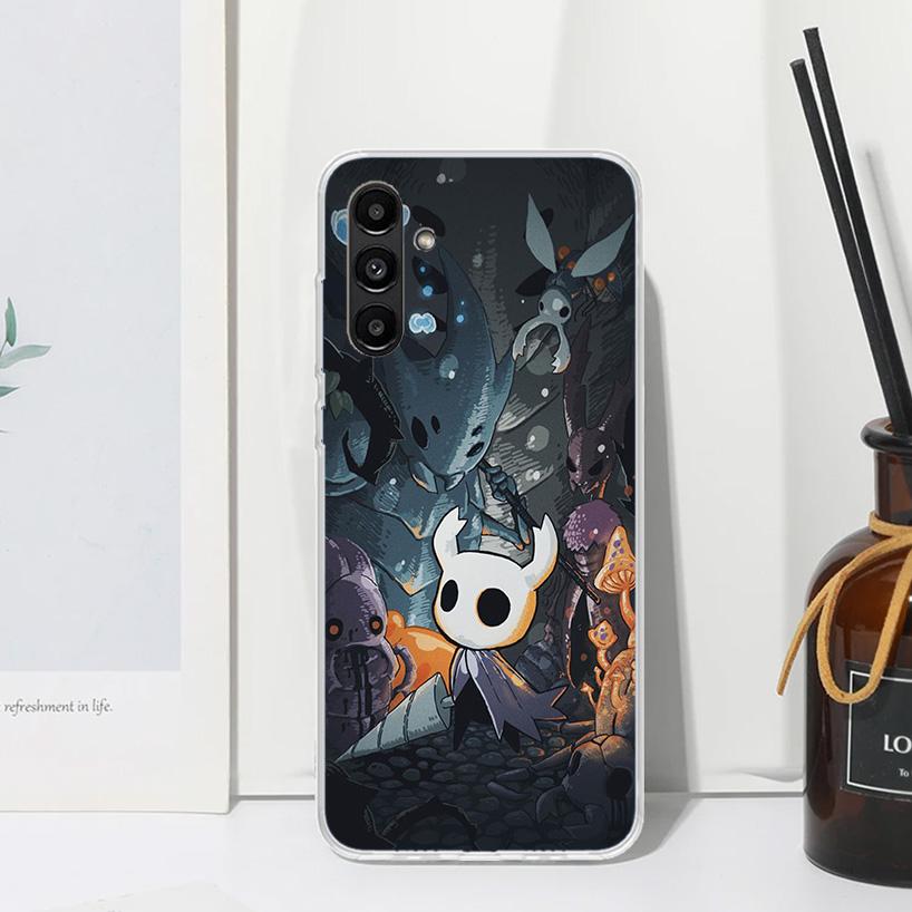 Hollow Knight Cartoon Phone Case For Samsung Galaxy A15 A25 A35 A55 A14 A24 A34 A54 A13 A23 A33 A53 A12 A22 A32 A52 A05S A04S A0