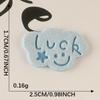 10Pcs/Bag Clothing Accessories Love Letter Leather Label Handbook Diy Embroidery Patch Printed Fabric Label Logo