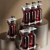 1 Set Dispenser Bottle Holder And Pump Bottle Wall Mounted Manual Soap Dispenser Shampoo Shower Gel Pump Bottle With Holder