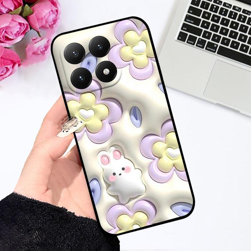 For Xiaomi 15T Case Fashion Oil Painting Phone Cover For Xiaomi 15T Cases 15 T Soft TPU Silicone Full Protective Shockproof Capa