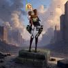 New In Stock Attack On Titan Anime Figures Annie Leonhart Figures Pvc Statue Collection Model Room Decoration Birthday Gift Toys