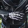 Short Halloween Ghost Gloves Halloween Cosplay Skeleton Performance Gloves Performance Prop Bones