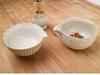 Ceramic Matcha Bowl & Chasen Stand Set with Kiln-Changed Stirrer Brush - Japanese Tea Ceremony Tools