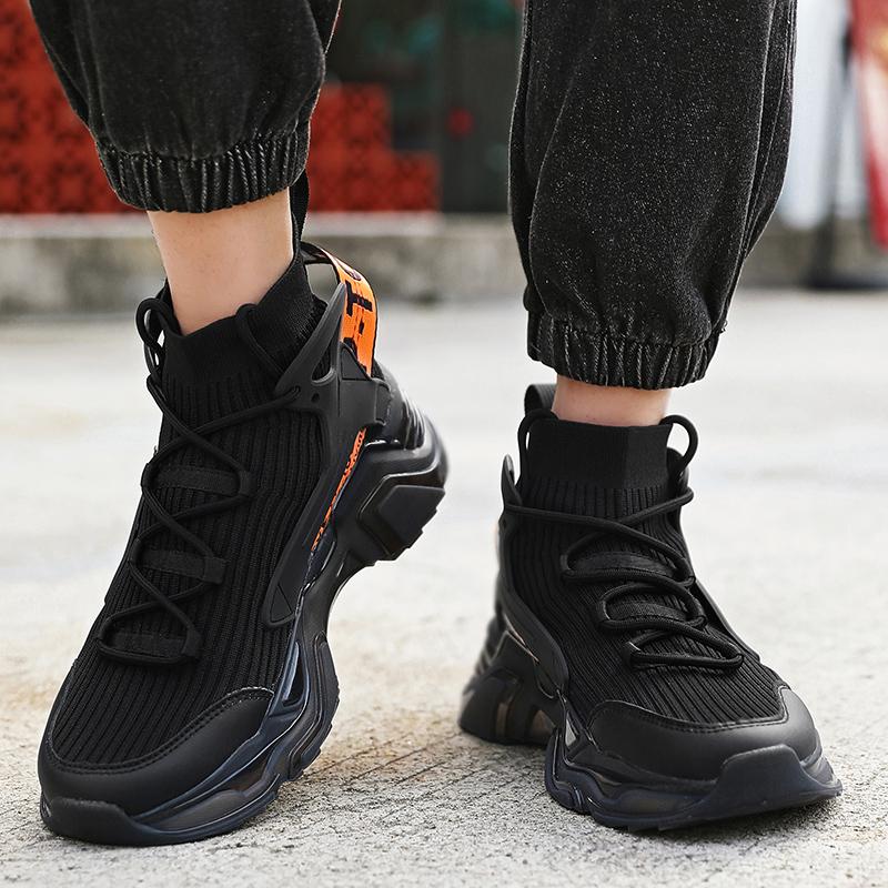 Pánské Boty Tenisky Pánské Tenisky Luxusní boty Pánské Běžné Boty Trenér Závody Prodyšné Boty Módní Mokasíny Běžecké boty Pro muže