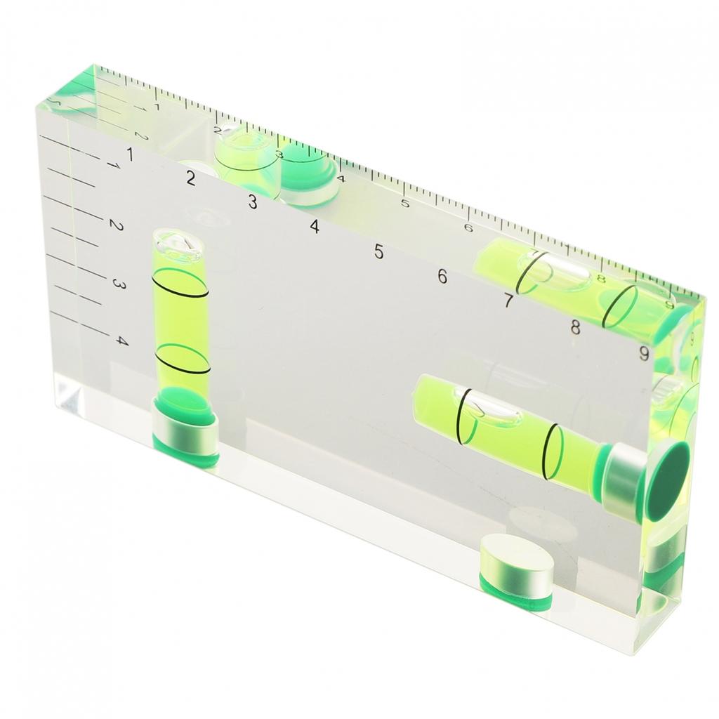 Level Ruler Magnetic Level Transparent Two Direction 90 \'parts