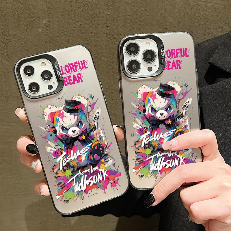 Silicone Case For Oppo Reno 11F 12F 13F 14F 15F Redmi Note 15 14 13 12 Samsung A06 A16 A26 A36 A56 Cover DIY Painted Cartoon Shockproof Phone Bumper
